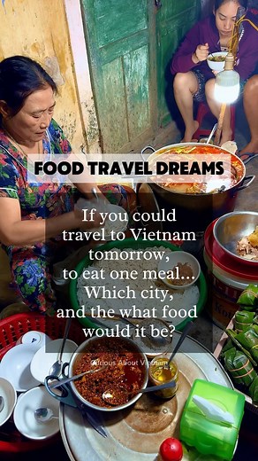 There are so many amazing regional food options in Vietnam to consider. If you’ve visited before and remember back to that special meal, or have never been before and can’t wait to go… where would it be and what would you eat? Yummmyfaaace!!! 🥰 #vietnamesefood #vietnamesestreetfood #vietnamesecuisine #vietnamtravel #hanoifood #vietnamesecoffee #travelgram #vietnamtrip #streetfood #hagiangloop #hanoitrainstreet | Curious About Vietnam - Tò Mò Việt Nam