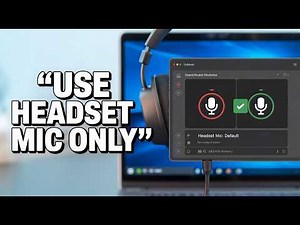 How To Disable Webcam Microphone And Keep Headset Mic On (Complete Guide)