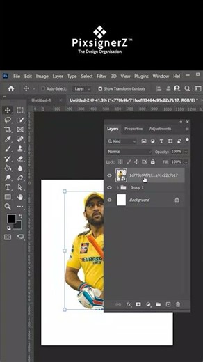 Photoshop Shape Edit Tutorial 🔥 | Image Inside Shape Effect (Step-by-Step) #pixsignerz