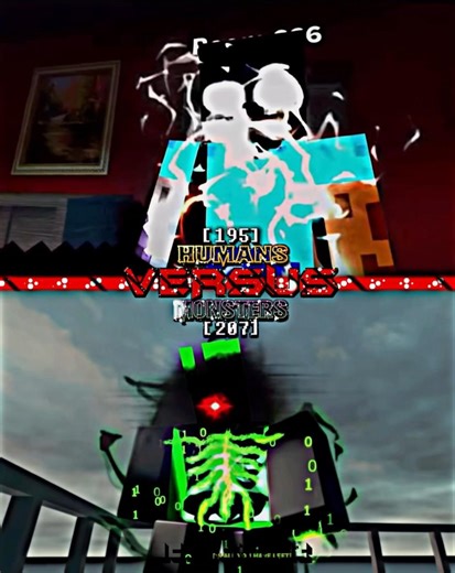 HUMANS VS MONSTERS PART 13 #edit#vs
