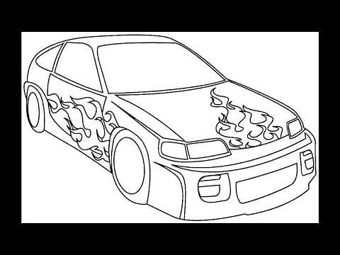 Dibujos de Carros de Carreras