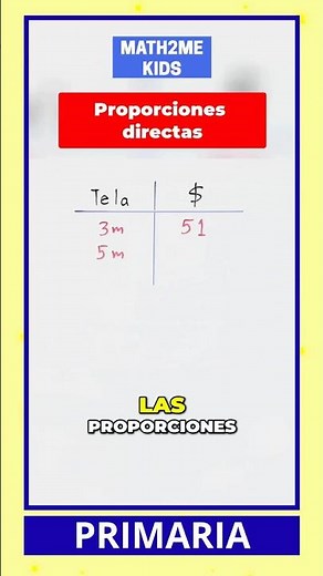 Direct Proportions | Sixth Grade