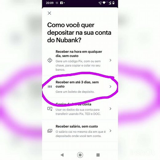 Como criar boleto Nubank