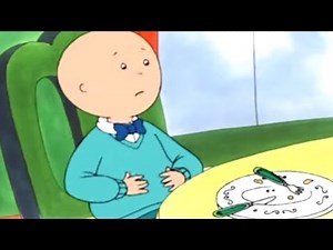 Caillou's Food Challenge | Caillou Cartoon