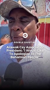 36K views · 218 reactions | President of The Arawak Cay Association, Rodney Russell, is apologizing to the public for an altercation and shooting on the premises yesterday that left one man dead, and another hospitalized. However, he encourages the public to continue to support Arawak Cay. | Our News Bahamas | Facebook