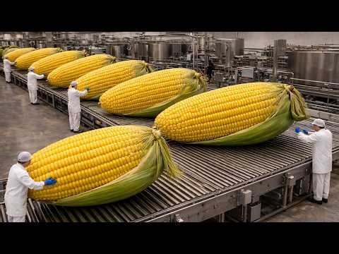 High-Tech Automation: Inside the Corn Processing Factory