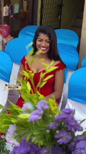 Artist Thumbi looking beautiful in a red outfit 🥰thumbi