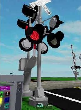 Railroad Crossing Creator level crossing #roblox