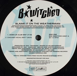 B*Witched - Blame It On The Weatherman