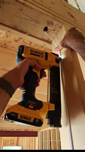 Fun fact: You can use Milwaukee cable staples in a DeWalt stapler