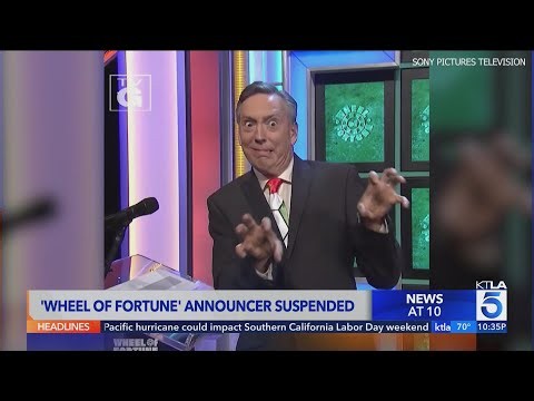 'Wheel of Fortune' announcer suspended from show