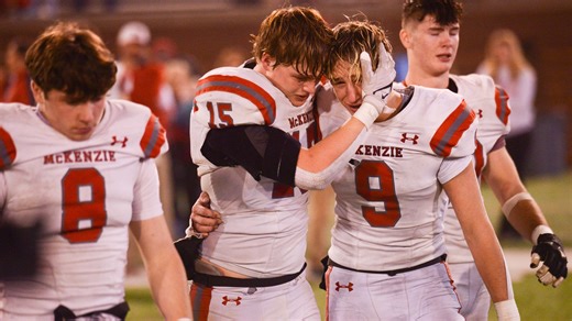 McKenzie 11 minutes from a TSSAA football repeat before offensive struggles catch up to Rebels