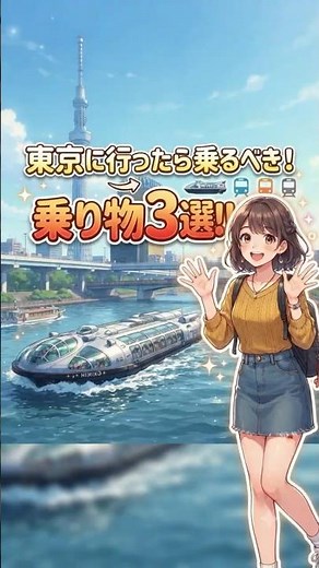 【オススメ！】移動手段じゃなくてアトラクション！東京の乗るべき乗り物3選