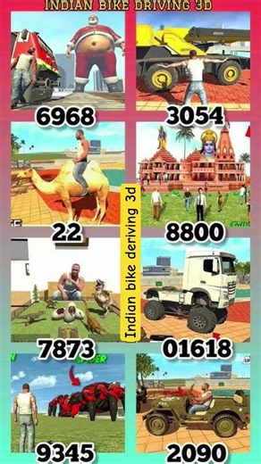 Indian Bike Driving 3D New Cheat Codes #indianbikedriving3d​ #shorts​