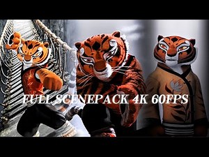 Kung Fu Panda 1/2/3 Tigress Full Scenepack 4K 60FPS