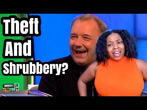 American Reacts to Bob Mortimer | Would I Lie to You | Theft and Shrubbery