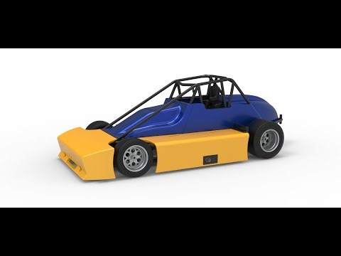 3D printable Experimental Pavement Silver Crown Car Version 2 Scale 1:25 3D model view