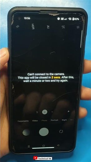 can't connect to the camera this app will be closed in 3 seconds redmi Note 10s #shortvideo #shorts