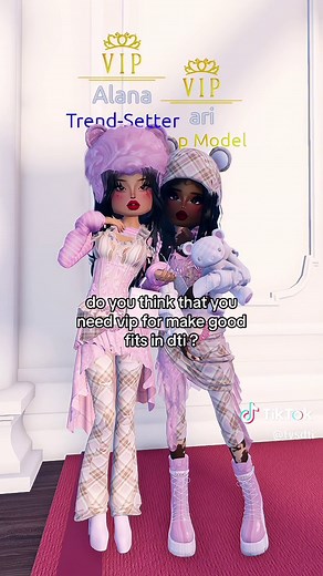 How to Create Amazing Outfits in DTI without VIP | Roblox