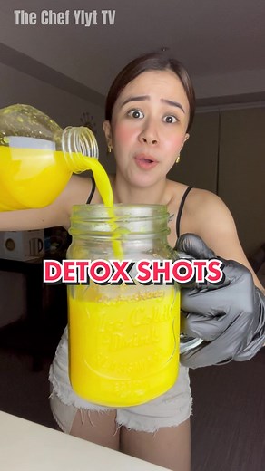Homemade Ginger-Lemon Turmeric Cayenne Detox Shot Recipe