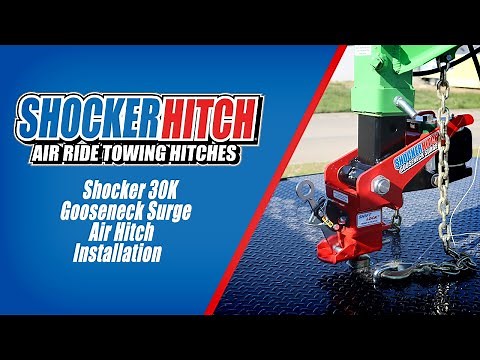 Shocker 30K Gooseneck Surge Air Hitch Installation - Shocker Hitch
