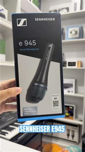 Sennheiser e945 microphone from Germany for professional recording, live performances, and karaok...