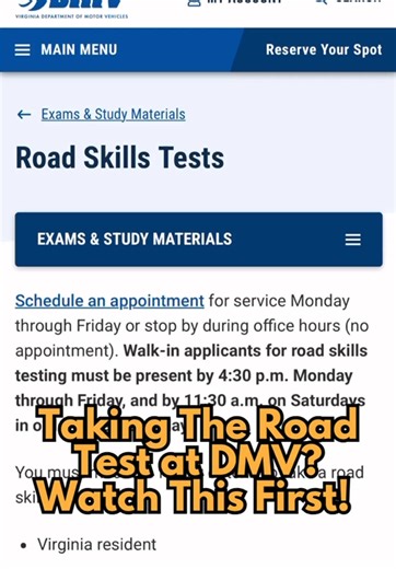 Getting ready for your DMV road skills test? Make sure you show up prepared and confident by bringing the right documents and a safe, road-ready vehicle.✅ Here’s a quick checklist: What to bring: ✔️ Your valid learner’s permit ✔️ Completed In-Car Maneuver Observation Record (CSMA-19) ✔️ Translator (if needed) must be 18 or older and have a valid U.S. driver’s license. Also, if you’re bringing a translator, the vehicle must have a back seat with seat belts. DMV does not provide translators! Vehic