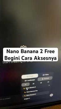 Nano Banana 2 Free Tutorial Begini Cara Aksesnya di Google Labs #aitools #tutorial #shortsviral