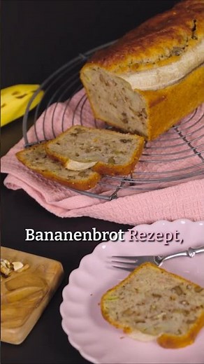 Saftiges Bananenbrot Rezept 🍌 In nur 15 Minuten vorbereitet!