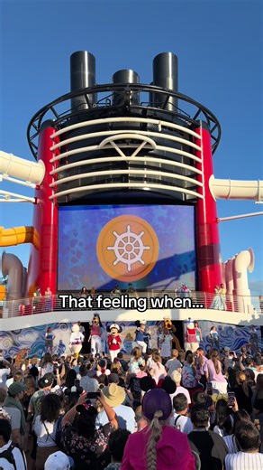 That sailaway 👌#disneycruise | disney cruise
