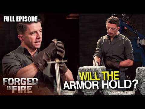 Templar Blades Rip Into Chain Mail and Full Armor (S4, E22) | Full Episode | Forged in Fire