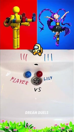 Player vs Lily 🔥 Who’s Scarier? #duel #poppyplaytime