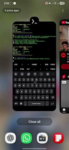 🤖 I Built My Own JARVIS on Android Using ONLY Termux! 😱 #termux #aiassistant #jarvisai #jarvis