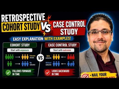 Cohort Study vs Case-Control Study Explained
