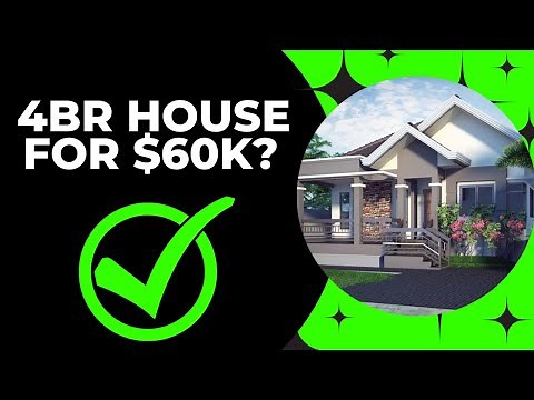 Build A House In The Philippines (4 bed/3 bath $60k!) Part 2 of 3