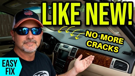 How To Fix CRACKS in Your Car, Truck or SUV DASH! Also FREE Giveaway in This Video!