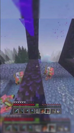 LA Meilleur Ferme à Or Sur Minecraft Hardcore #minecraft #bedrock #survie