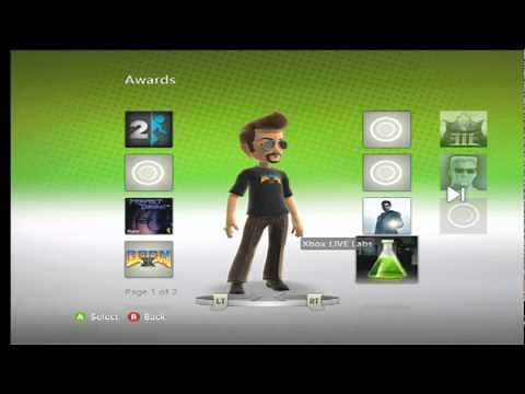 Xbox 360 Avatar Awards.