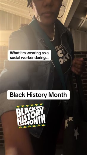 Black History Month Social Work fit check 💕