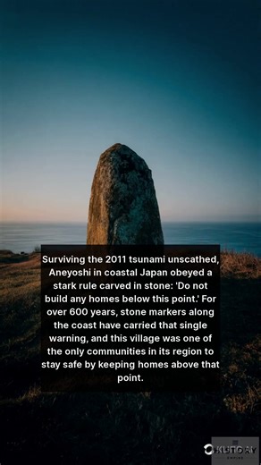 For centuries, ancient tsunami stones in Japan have served as life-saving warnings from the past. #History #Japan #DisasterPreparedness | History Vault