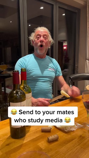 Hilarious Dad Reacts to Media Studies - Send to Your Mates!