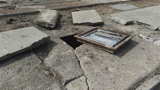 Several manhole covers explode outside of NYC