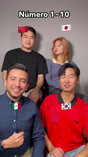 Los números en Japonés, Chino y Coreano