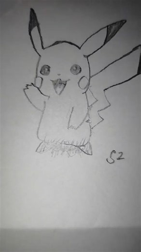 mini Pikachu drawing 🤗🥺🥺🙂