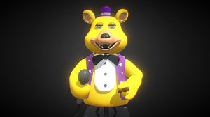 Fredbear [Shelf ChuckE. Cheese style] - Download Free 3D model by 🇧🇷 Fog 🇧🇷 (@fog_)