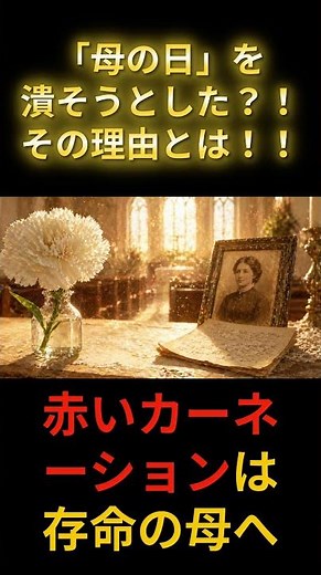 The founder of Mother's Day called for its abolition! Why carnations? Find out the origin!