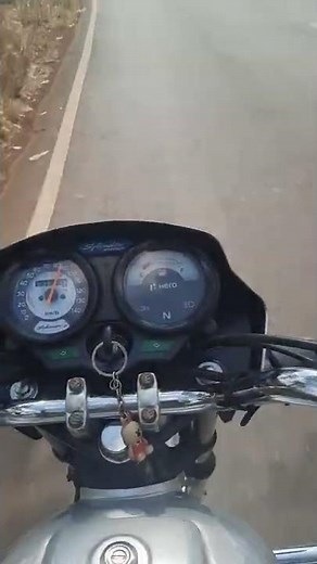 Hero splendor plus 2019 model . Top speed test...#5042