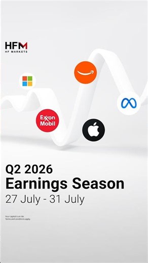 Earnings Season Q 2026: 27- 31 July