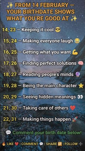 From 14 February: Your Birthdate Reveals What You’re Naturally Good At ✨ #Astrology #Zodiac