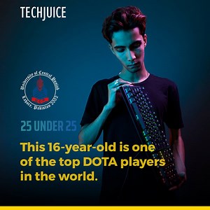 752K views · 4.4K shares | This 16-year-old is one of the top DOTA players in the world. Apply now for 25 under 25: https://goo.gl/KqKUAi | Like TechJuice for more. | TechJuice | Facebook